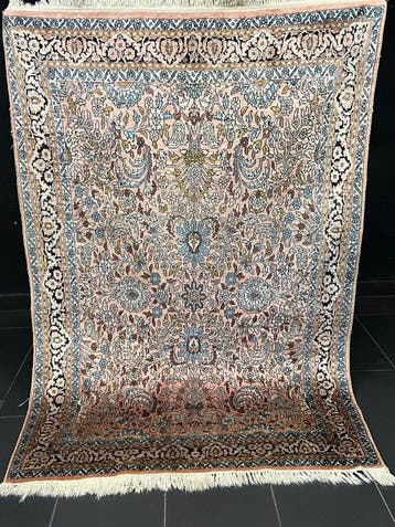 Kasjmier zijde - Vloerkleed - 175 cm - 117 cm, Nieuw