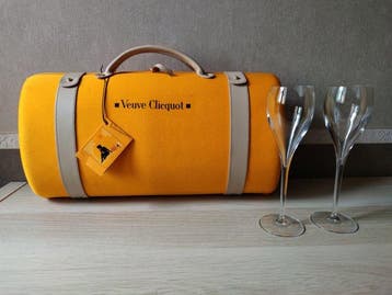 Champagne Veuve Clicquot - Champagne koeler - Picknickkistje