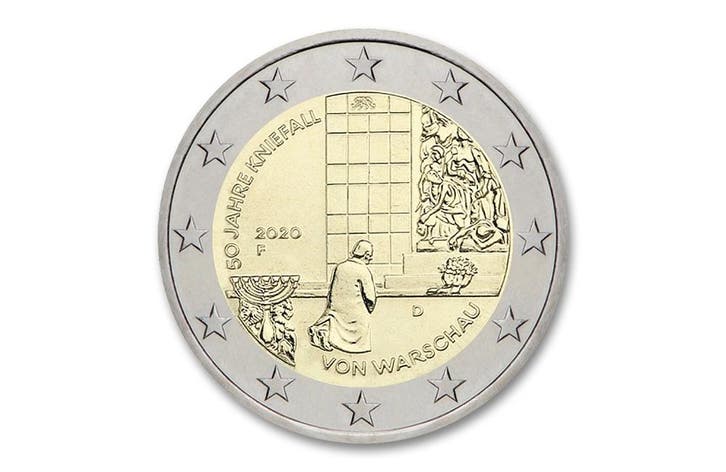 2 euro Knieval van Warschau 2020 - Duitsland, Postzegels en Munten, Munten | Europa | Euromunten, Verzenden