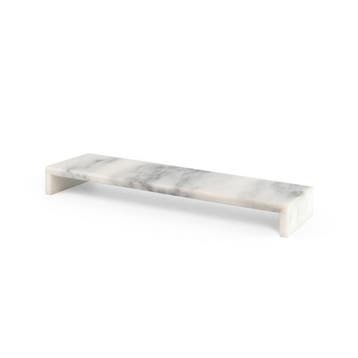 Sier Marmeren Serveerplank Wit 35x12cm, Verzenden, Nieuw
