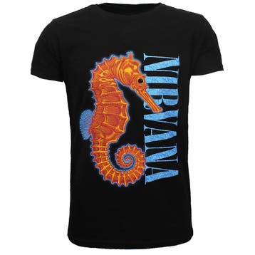 Nirvana Seahorse T-Shirt, Verzenden, Nieuw