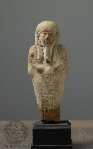 Oude Egypte, late periode Faience Oud-Egyptisch Ushabti