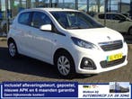 Peugeot 108 1.0 E-vti AUTOMAAT Airco Bluetooth Zuinig NLauto, Dealer onderhouden, Stof, Met garantie (alle), Wit