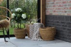 Namaak Hortensia op stam wit 70 cm, Ophalen of Verzenden, Nieuw
