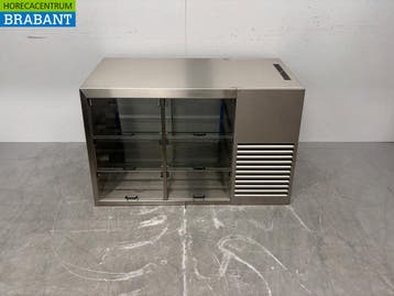 RVS Groku Koelvitrine 6 kleppen 120 cm 230V Horeca, Zakelijke goederen, Horeca | Keukenapparatuur, Ophalen of Verzenden, Gebruikt