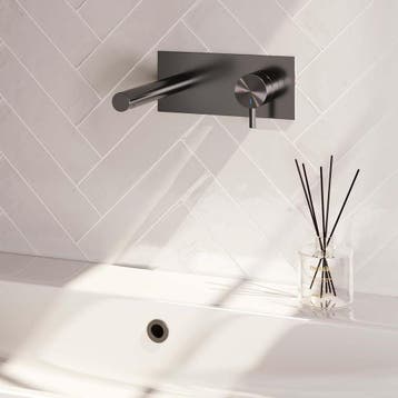 Brauer Gunmetal Edition Inbouw Wastafelmengkraan met Rechte, Ophalen of Verzenden, Nieuw