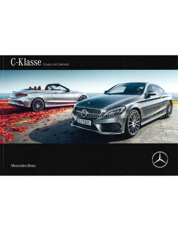 2016 MERCEDES BENZ C KLASSE BROCHURE DUITS, Nieuw, Author