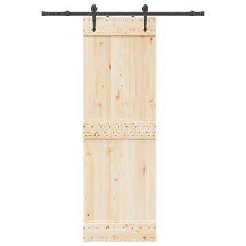 vidaXL Doos met onderdelen voor schuifdeur 152,5 cm staal, Verzenden, Nieuw