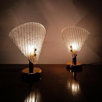 Vetri di Murano 004 - Selene Illuminazione - Tafellamp -, Antiek en Kunst