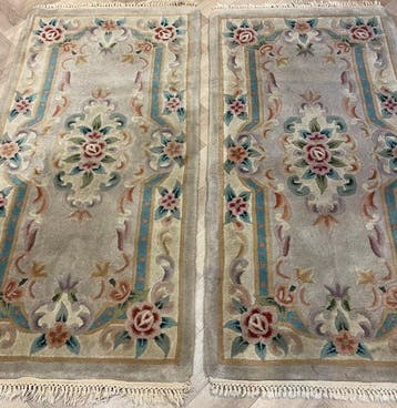 2 x China Tapijten - Tapijt - 157 cm - 79 cm, Nieuw