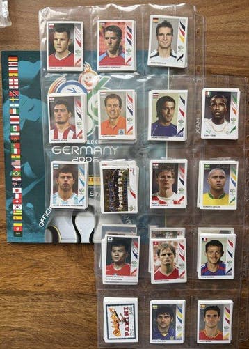 Panini WC Germany 2006 Lionel Messi, Cristiano Ronaldo,, Nieuw
