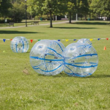 Opblaasbare Bumperbal 1.2m Diameter - Dik PVC | Leuk voor Sp, Verzenden, Nieuw