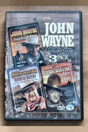 John Wayne Collection 3pack Vol. 2 Sagebrush Trail / Riders, Verzenden, Nieuw in verpakking