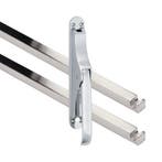 Pomp-espagnolet Elegant glans chroom inclusief 2 stangen, Doe-het-zelf en Verbouw, Deuren en Horren, Verzenden, Nieuw