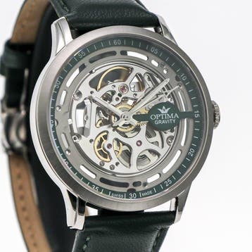 OPTIMA - SKELETON MODEL Gravity Swiss automatic -, Sieraden, Tassen en Uiterlijk, Nieuw