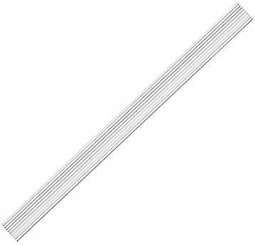 Tocht strip - Voor deuren - 1 meter - Wit, Ophalen of Verzenden, Nieuw