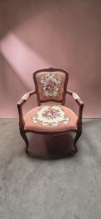 Fauteuil à la reine - Cabrioletfauteuil in Rococo-stijl /