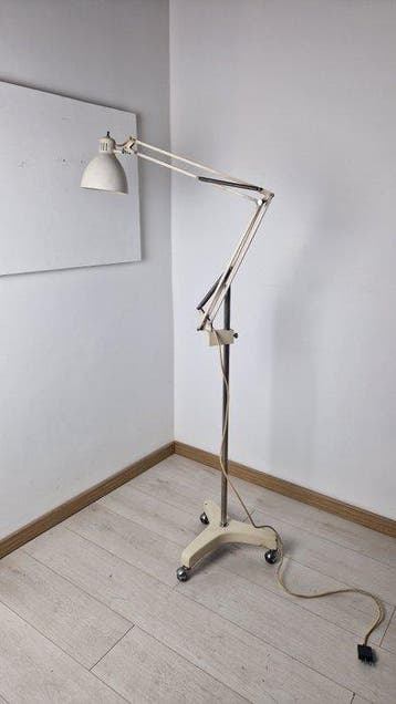 Staande lamp - piantana - IJzer, Aluminium - Vloerlamp -