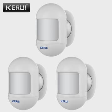 KERUI Draadloze Mini PIR Bewegingsmelder met Magnetische Voe