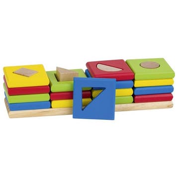 Goki Sorteerspel houten vormen en k van €17,45 voor €15,70, Ophalen of Verzenden, Nieuw