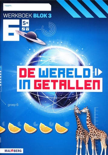 De wereld in Getallen versie 5 Werkboek Blok 3 groep 6 S+ (p, Verzenden, Nieuw
