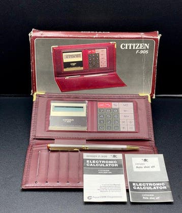 Citizen - Rekenmachine - 1970-1980 - Citizen F-905, Nieuw