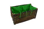 Plantenbak wilg 120x60x30 cm, Tuin en Terras, Bloembakken en Plantenbakken, Verzenden, Nieuw