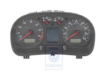 Volkswagen instrumentenpaneel 160 MPH, navigatie, benzine, Ophalen of Verzenden, Nieuw, Volkswagen