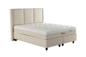 Rose Deluxe Luxe Opberg Boxspring. Tijdloze elegantie en, Verzenden, Nieuw, Tweepersoons