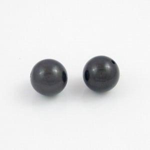3x  Miracle kraal antraciet 16mm gat: 2mm (Miracle Beads), Ophalen of Verzenden, Nieuw, Kraal