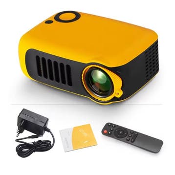 A2000 Mini Projector - 1000 Lumen - Screen Mirroring Beamer, Audio, Tv en Foto, Diaprojectors, Verzenden, Nieuw
