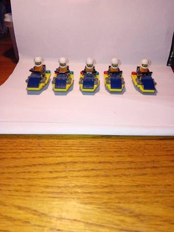 Lego Minifiguur - City - Coast guard ,dino , adventure, Nieuw