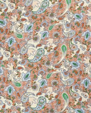 Chiffon Paisley Gebroken Wit, Hobby en Vrije tijd, Stoffen en Lappen, Nieuw, Wit