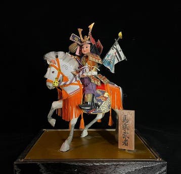 japanese doll - Pop Horse Riding Warrior May Figure Horse