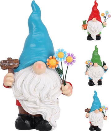 Kabouter met kaboutermuts / Tuinkabouters, Tuin en Terras, Nieuw