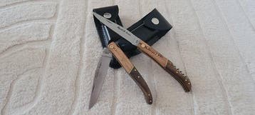 Laguiole Le Rustique - Tafelmessenset - Staal, Hout - Set