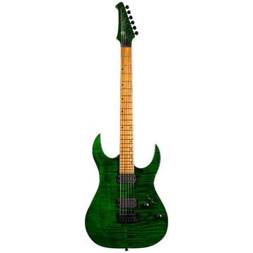 Spira S-450 Transparent ST-Style Elektrische Gitaar Green, Ophalen of Verzenden, Nieuw