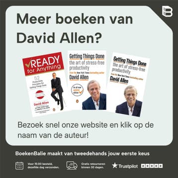 Getting things done voor een nieuwe generatie - David Allen, Boeken, Psychologie, Verzenden, Gelezen, David Allen