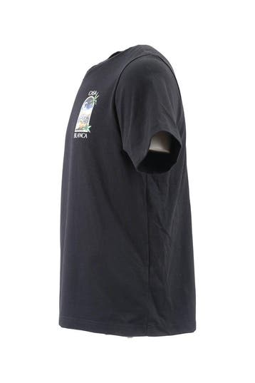 Casablanca T-shirt in maat M Zwart, Kleding | Heren, T-shirts, Verzenden, Zo goed als nieuw, Zwart, Casablanca