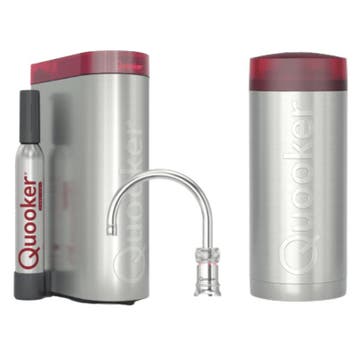 €2156 QUOOKER COMBI+ CLASSIC NORDIC ROUND CHROOM + CUBE -, Ophalen of Verzenden, Nieuw