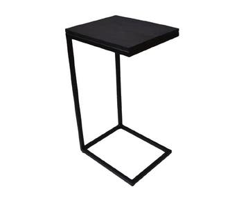 Bijzettafel / Laptoptafel Reader Mangohout Zwart, Ophalen of Verzenden, Nieuw