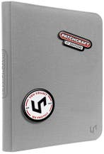 Ultra Pro - Patchcraft Zippered 9-Pocket Pro-Binder Gray |, Verzenden, Nieuw