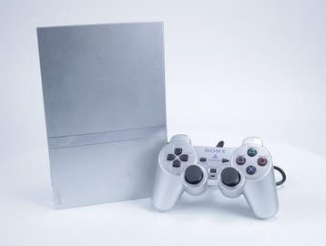PlayStation 2 - Slim Console SCPH-75004 [Zilver], Ophalen of Verzenden, Nieuw