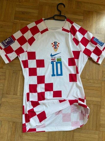 kroatien - Modric match prepared - 2022 - Voetbalshirt, Nieuw