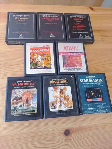 Atari - Atari 2600 - 8 jogos Atari 2600 - Videogame - Zonder, Nieuw