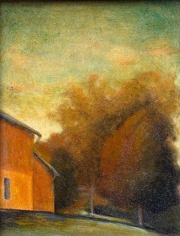 Alden Mellor Heck - Paysage dautomne (vendu sans prix de