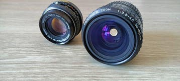 Pentax smc-M 1.7/50mm | / Pentax-A zoom 1:3.5-4.5 28.80mm, Nieuw
