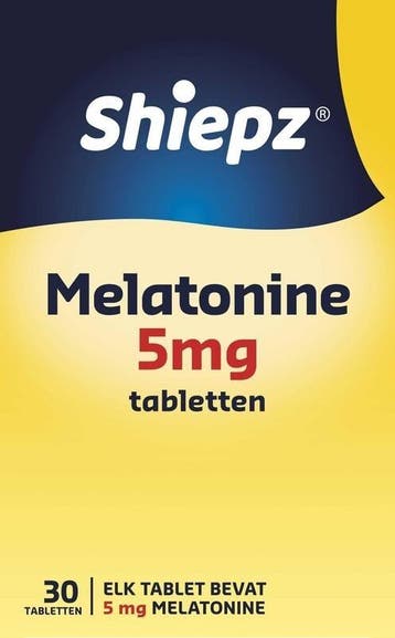 Shiepz Melatonine 5 mg – Ondersteunt het Slaapritme, Verzenden, Nieuw
