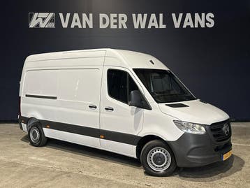 Zakelijke Lease |  Mercedes-Benz Sprinter 211 CDI 115pk L2H2, Stof, Gebruikt, Wit, Mercedes-Benz