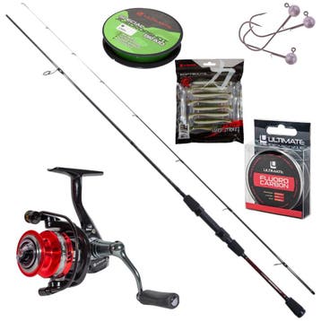 Ultimate Light Jig Shad Set 1.90m (3-12g), Verzenden, Nieuw
